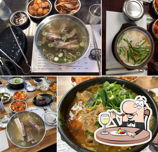 Food at Myung Ga Korean Cuisine