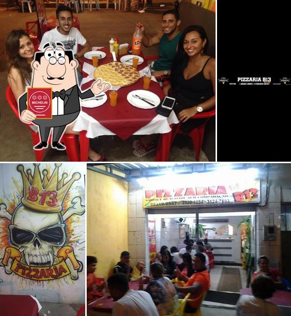 Look at the image of Pizzaria B13 Rio de Janeiro RJ