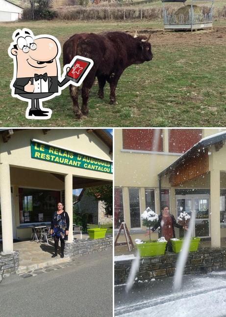 L'extérieur de Le relais d'Aubugues