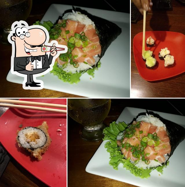 Presenteie-se com sushi no Point Sushi