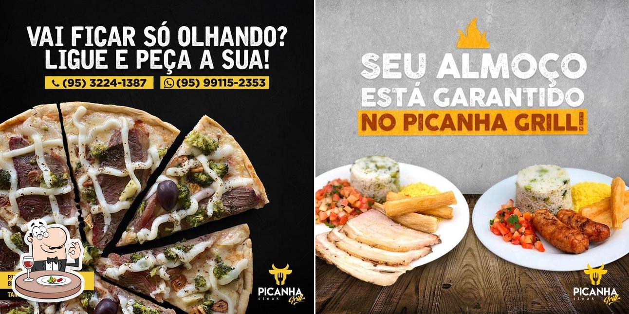 Comida em Picanha Grill