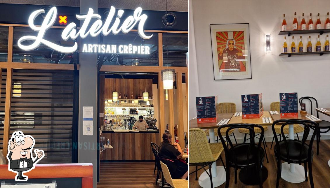 L'intérieur de L' Atelier Artisan Crêpier - Lyon