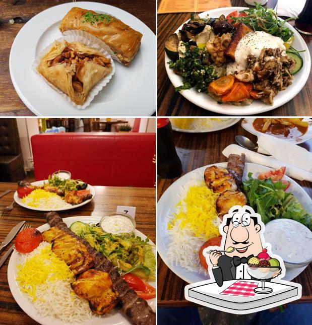 Karun | Persisches Restaurant in Berlin Charlottenburg bietet eine Mehrzahl von Süßspeisen