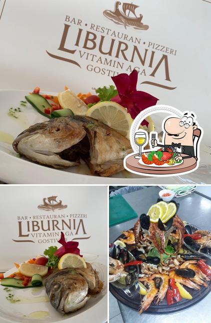 Choisissez différents repas à base de fruits de mer proposés par Liburnia Vitamin Aga 1