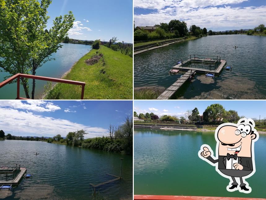 Goditi la vista dall'area esterna di Nuova Oasi verde