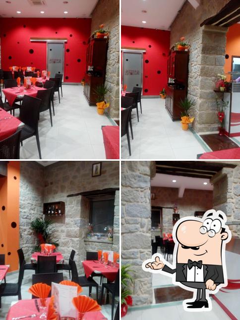 Gli interni di Pizzeria La Coccinella Castell'Umberto