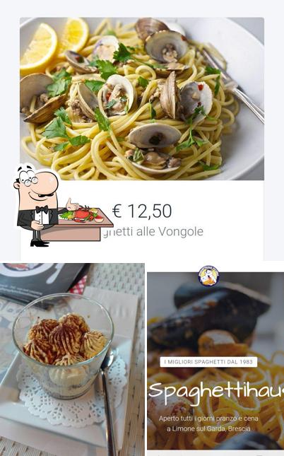 Ordina la cucina di mare a Spaghettihaus