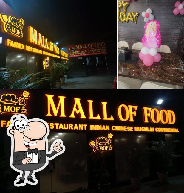 Mall of Food is distinguished by exterior and interior