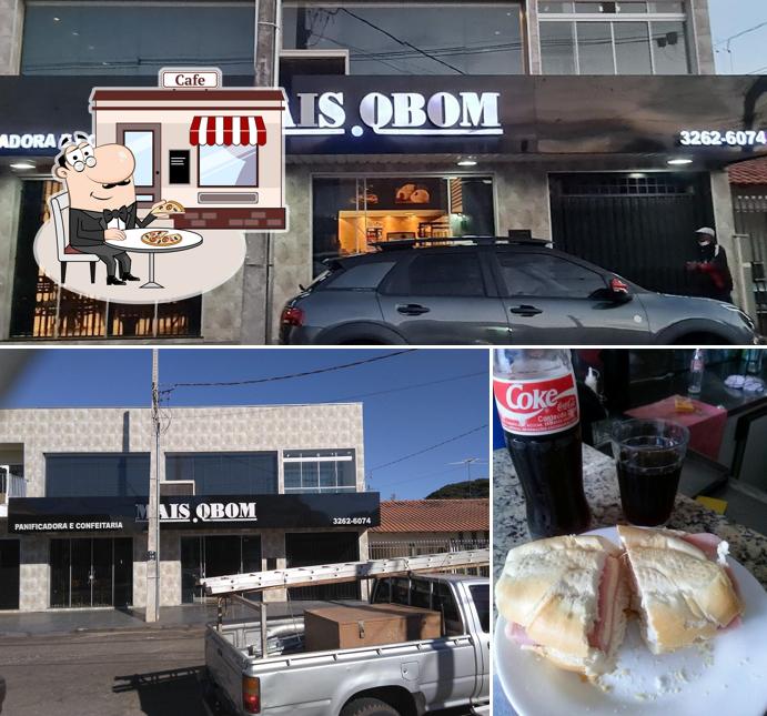 Esta é a foto apresentando exterior e cerveja no Panificadora MaisQbom