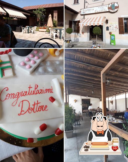 Trattoria Castello serve un'ampia selezione di dolci