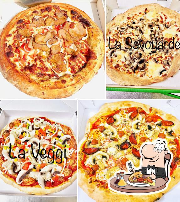 Essayez des pizzas à La box de chez Pizza City Rouvroy