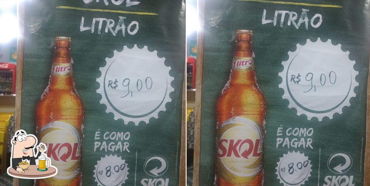 Peça uma tulipa de cerveja leve ou escura