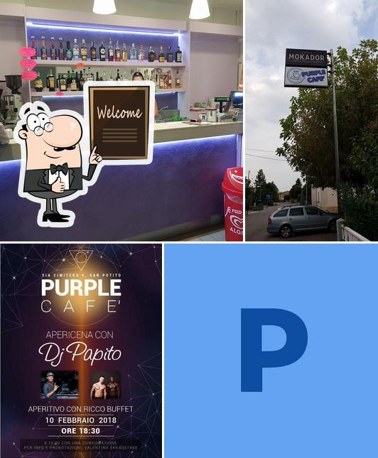 Look at the image of Purple Cafè