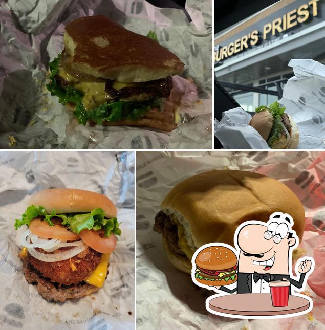 Commandez un hamburger à The Burger's Priest