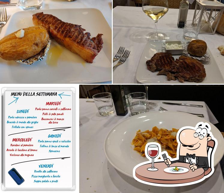 Platti al Ristorante Il Corniolo