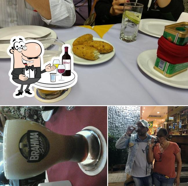 O Casa Santos Restaurante serve álcool