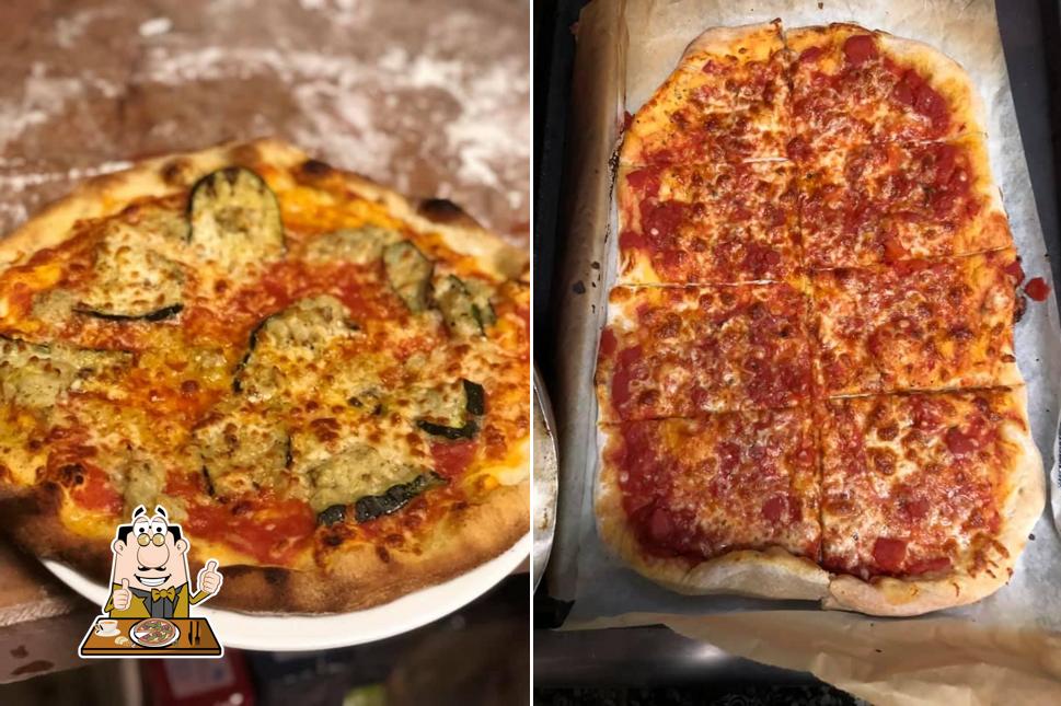 Essayez des pizzas à Antica Trattoria La Volpe