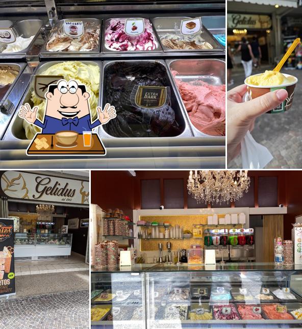 Gelato al Gelateria Gelidus