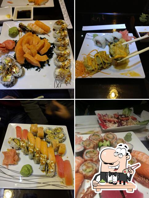 Get various sushi options