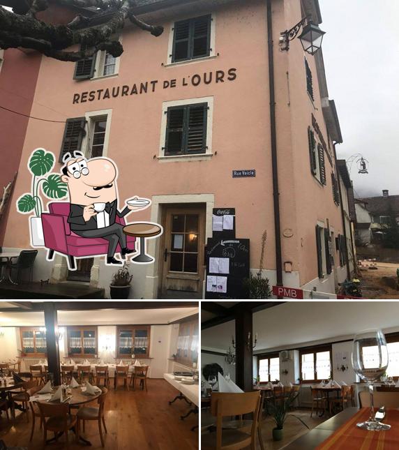 Découvrez l'intérieur de Restaurant de l'Ours