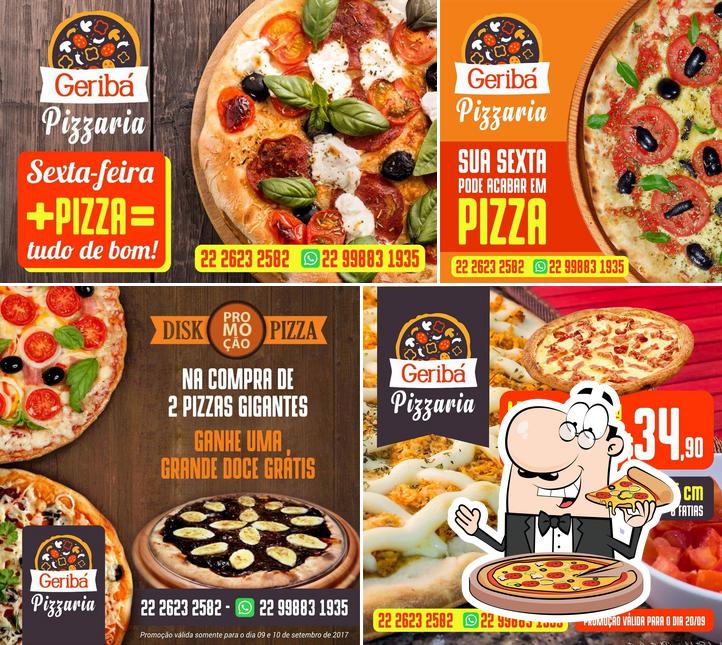 Consiga diferentes estilos de pizza