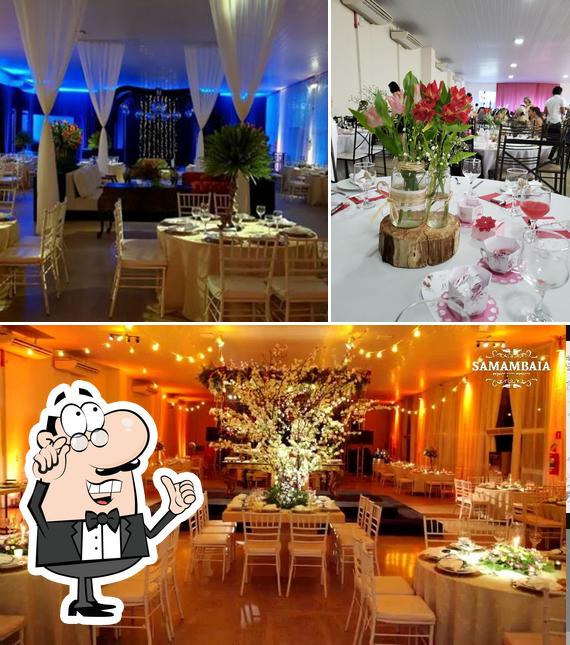 O interior do Samambaia Espaço Para Eventos