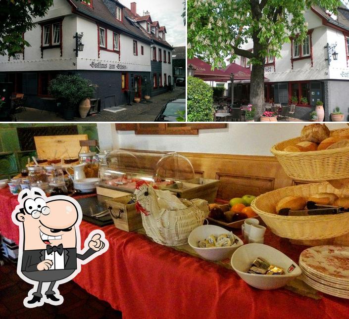 Las imágenes de exterior y comida en Gasthaus zum Ochsen