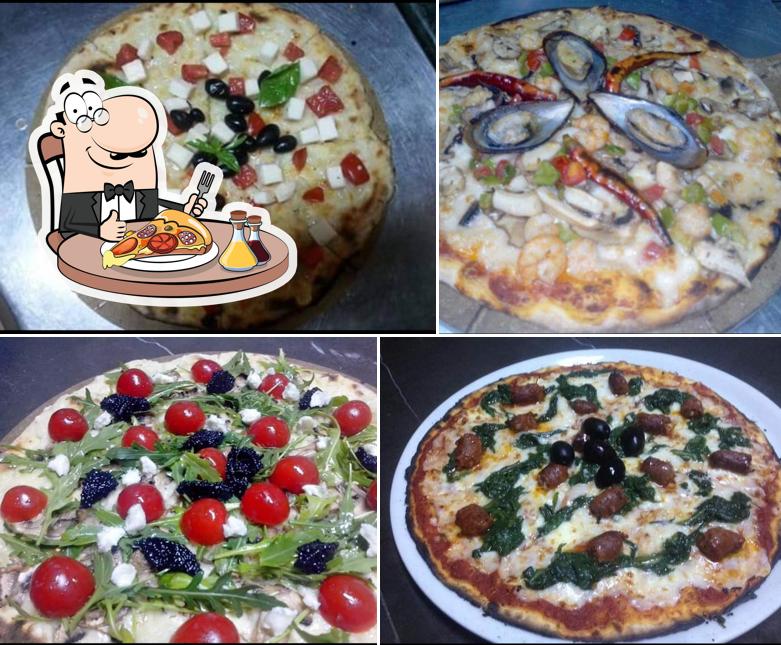 Essayez de nombreux genres de pizzas