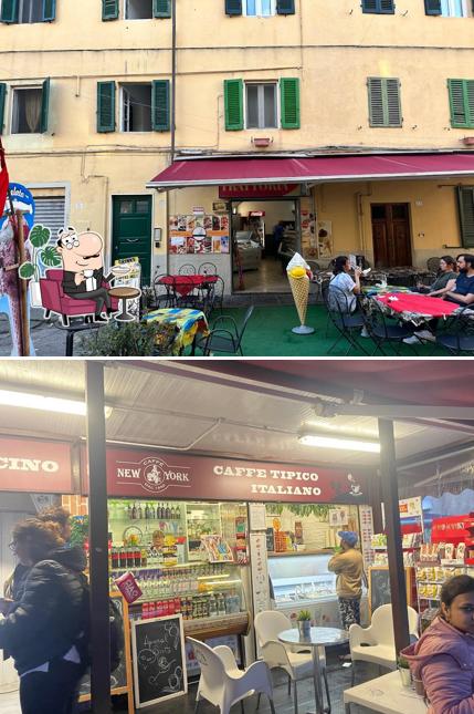 Gli interni di Café Trattoria Paninoteca-Gelateria