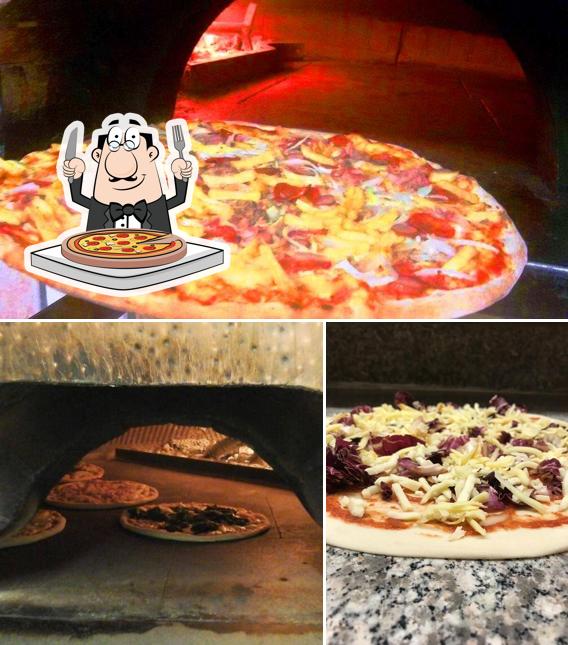 Prova una pizza a Pizzeria Il Gusto della Pizza. Forno a legna e consegne a domicilio