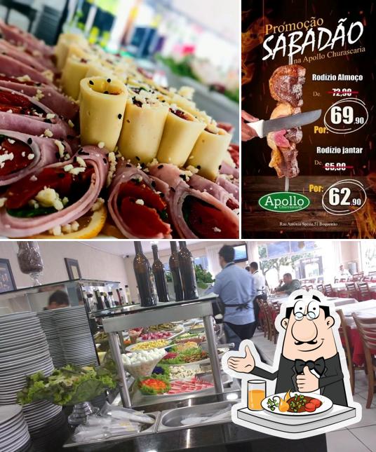 Comida em Churrascaria Apollo