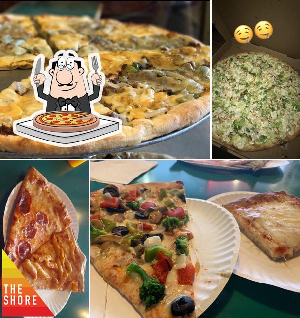 Try out different variants of pizza