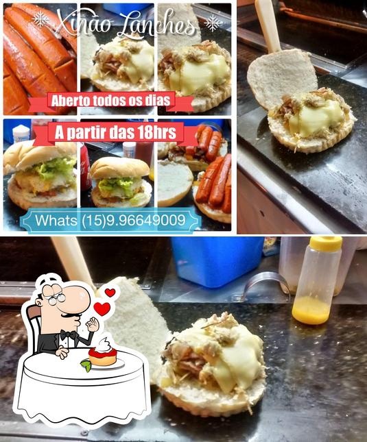 Xinão Lanches provê uma seleção de pratos doces