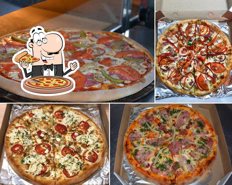 Order pizza at Takara