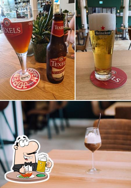 Commandez un verre de bière blonde ou brune