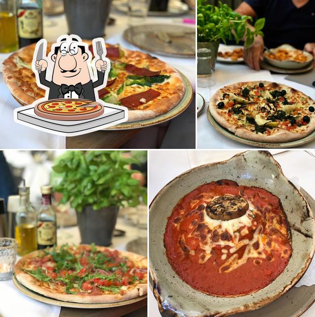 Get pizza at Osteria D`Orazio