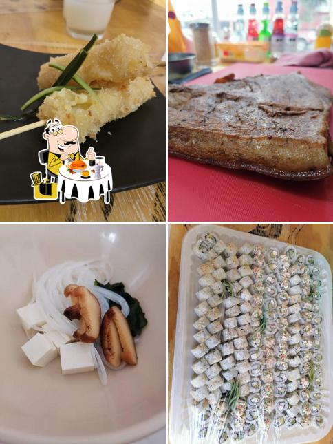 Еда в "SAKU Comida Japonesa"