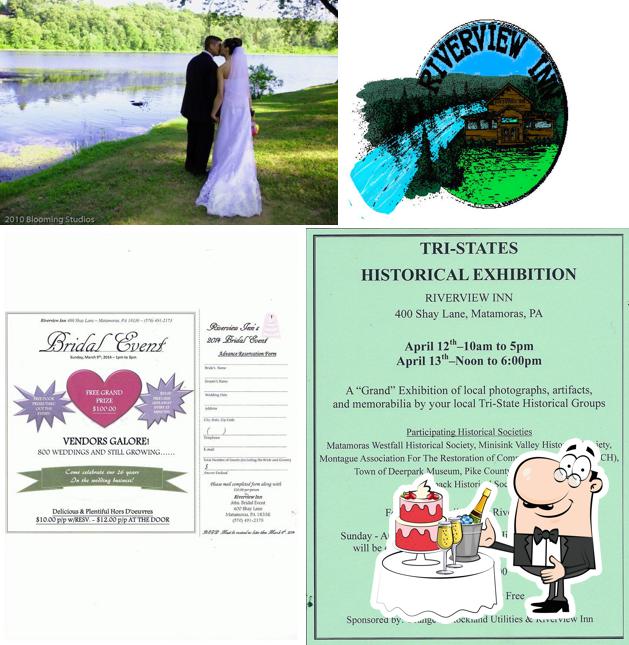 Riverview Inn provides an option to hold a wedding dinner