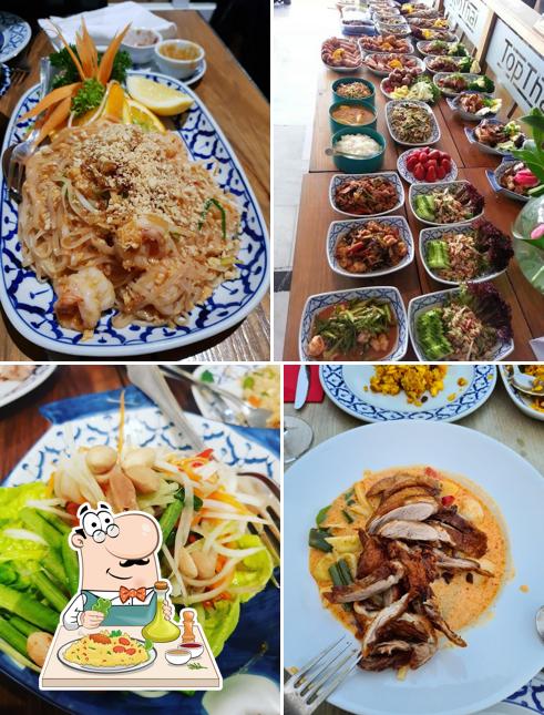 Food at Top Thai Restaurante Puerto Banús
