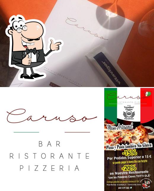 Caruso Bar Ristorante Pizzer a Torremolinos Carta del