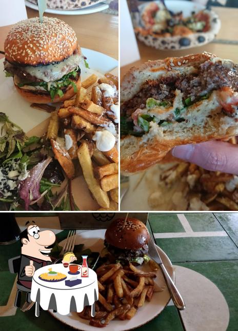 Try out a burger at Water Lane Boathouse