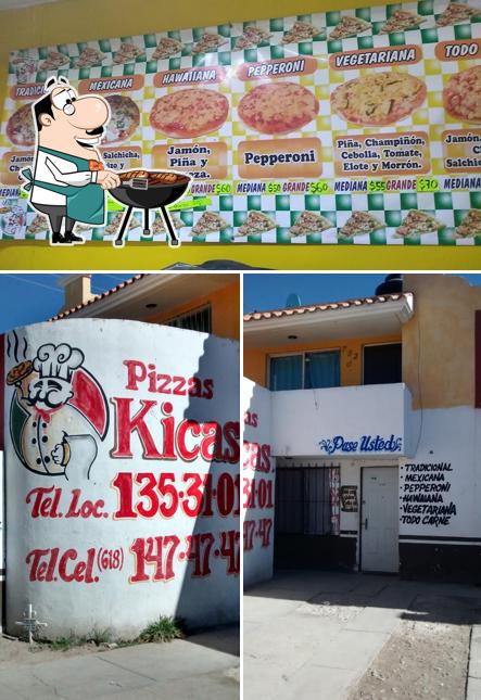 Look at this photo of Pizzas Kicas