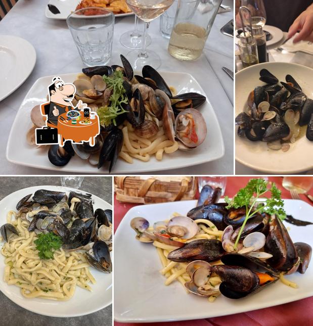 Cozze al Ristorante Antichi Sapori Partenopei