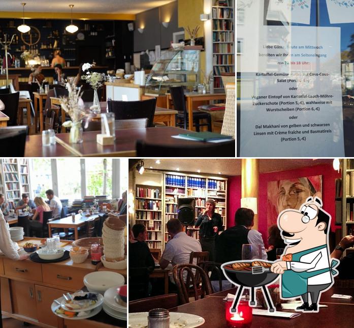 Здесь можно посмотреть изображение кафе "Goldmund Literatur Café Restaurant"