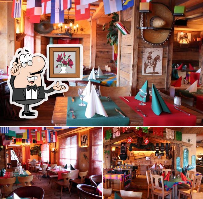 Gli interni di La Cantina