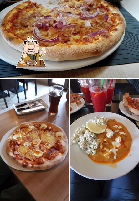 Try out pizza at Amigo Étterem-Pizzéria