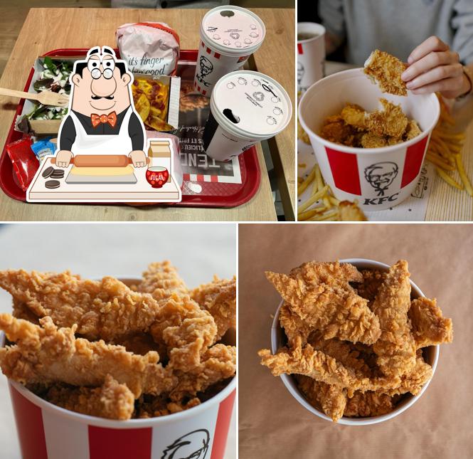 KFC Le Mans République propose un nombre de plats sucrés