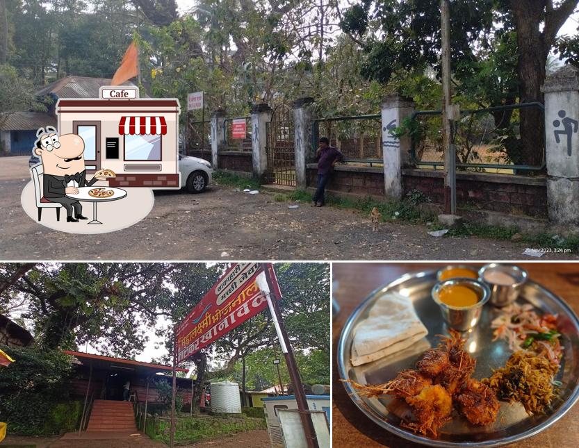The photo of Shri Mahalaxmi Bhojanalaya Bhalekar Khanaval’s exterior and beverage