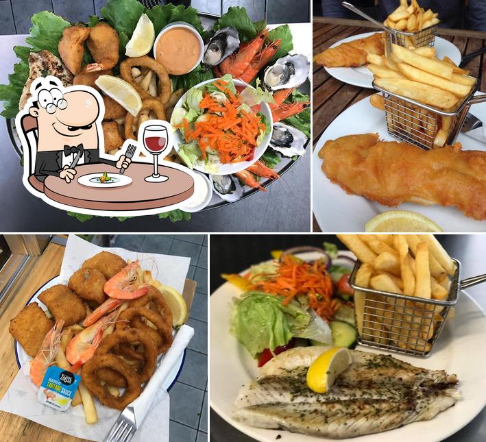 Meals at Salvatores Fish Cafe