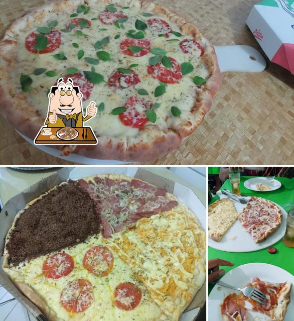 Consiga pizza no RESTAURANTE E PIZZARIA DOIS IRMÃOS